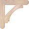 Ekena Millwork Imperial Craftsman Smooth Bracket, Douglas Fir, 3 1/2"W x 22"D x 22"H BKT04X22X22IMP04SDF - alternate 2
